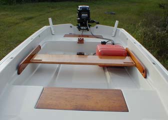 Photo of my Boston Whaler that I used as a dinghy