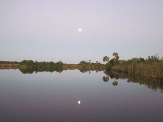 Moonrise Over Shell Creek